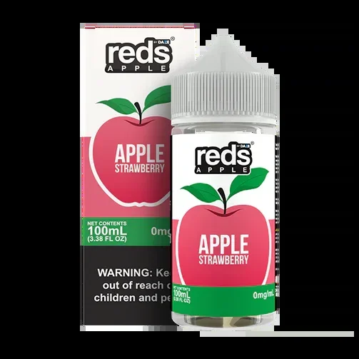 100ML | Apple Strawberry by 7Daze Reds Apple