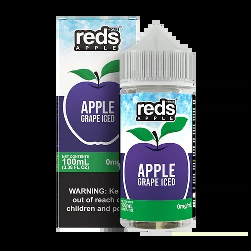 100ML | Iced Apple Grape by 7Daze Reds Apple