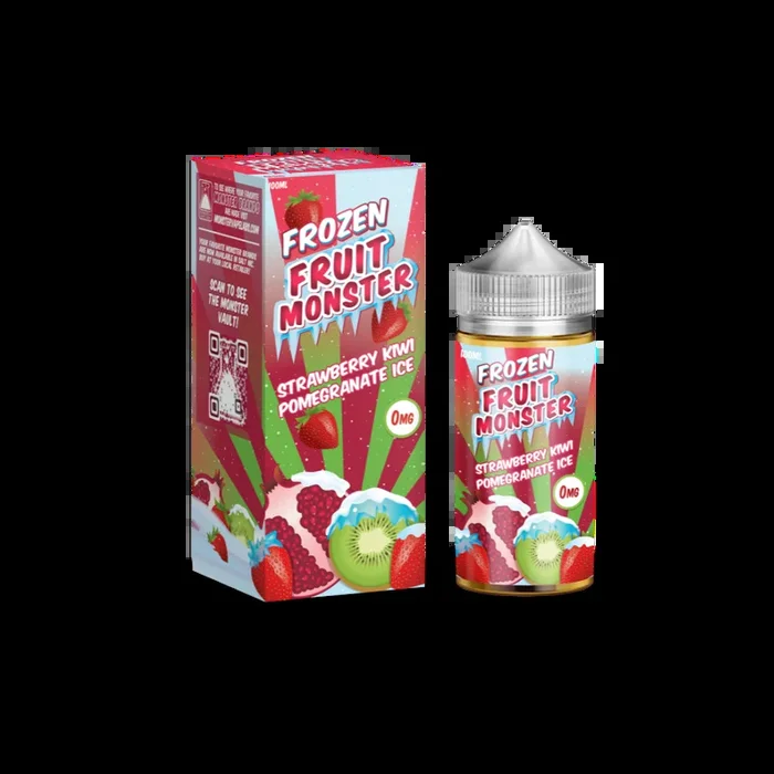 100ML | Strawberry Kiwi Pomegranate Ice by Frozen Fruit Monster