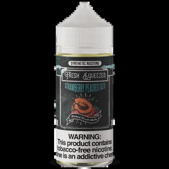100ML | Strawberry Peaches ICED by Fresh Squeezed TFN