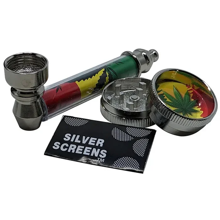 3″ Metal Hand Pipe & Grinder Combo