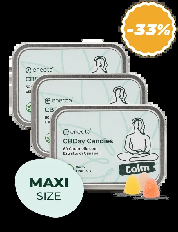 3 Pack | CBDay Candies for Anxiety and Stress | 120 g