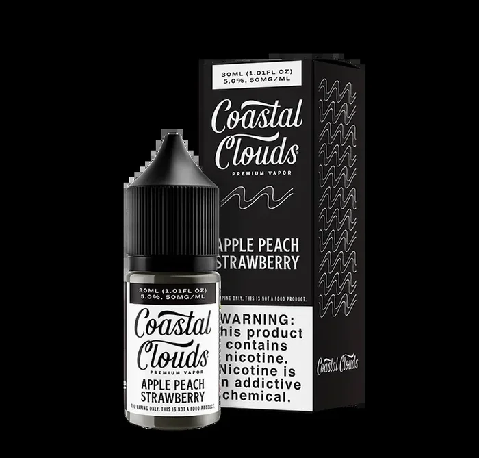 30ML | Apple Peach Strawberry by Coastal Clouds Salt