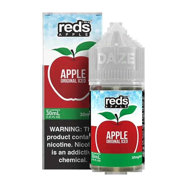 30ML | Reds Apple ICED Salt by 7Daze