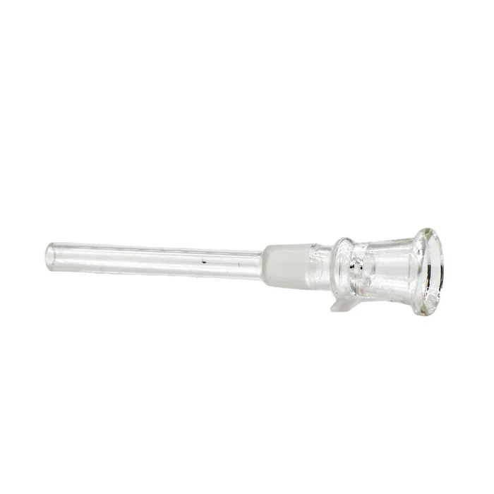 4″ Glass Downstem with Glass Bowl