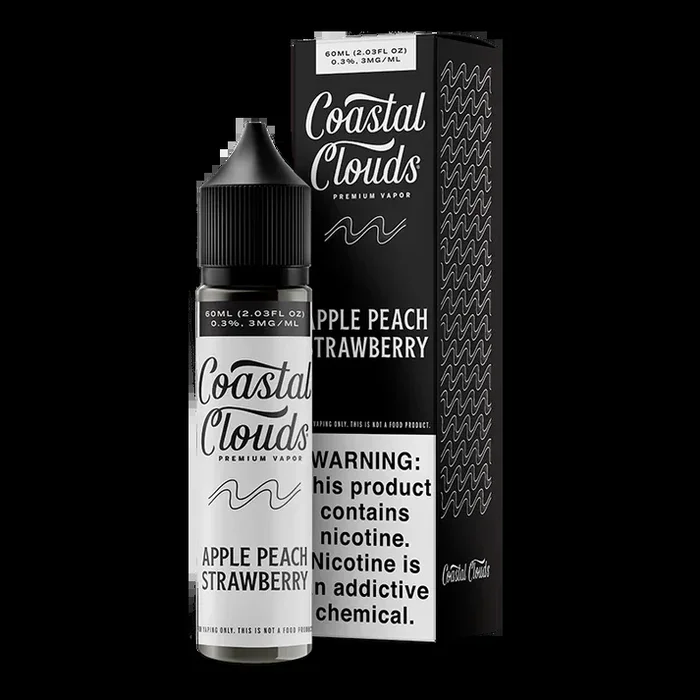 60ML | Apple Peach Strawberry by Coastal Clouds