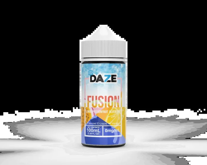 7 Daze Fusion Series Lemon Passionfruit Blueberry ICED