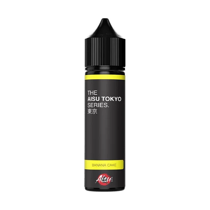 Aisu Tokyo Series Banana Cake 50ml Shortfill E-Liquid