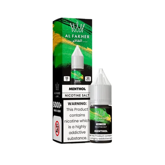 Al Fakher Menthol 10ml Nic Salt E-Liquid