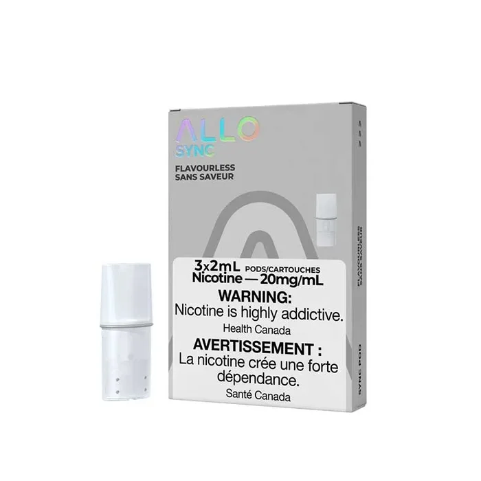 ALLO Sync Pod Pack – Flavourless (QC)