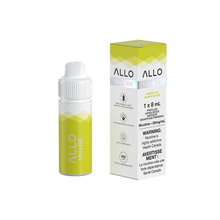 ALLO Ultra 10k Hybrid Disposable – Banana Ice
