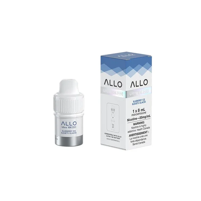 ALLO Ultra 10K Pod – Blueberry Ice (ON)