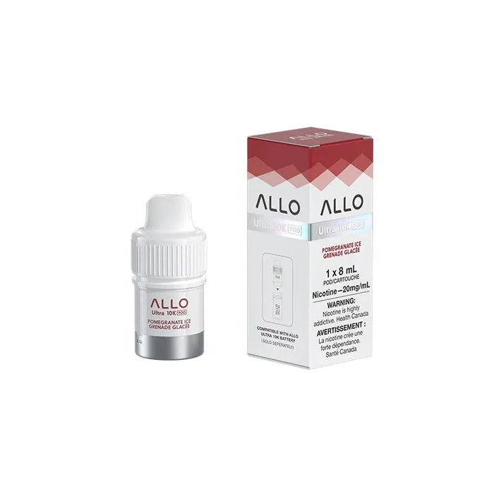 ALLO Ultra 10K Pod – Pomegranate Ice (ON)