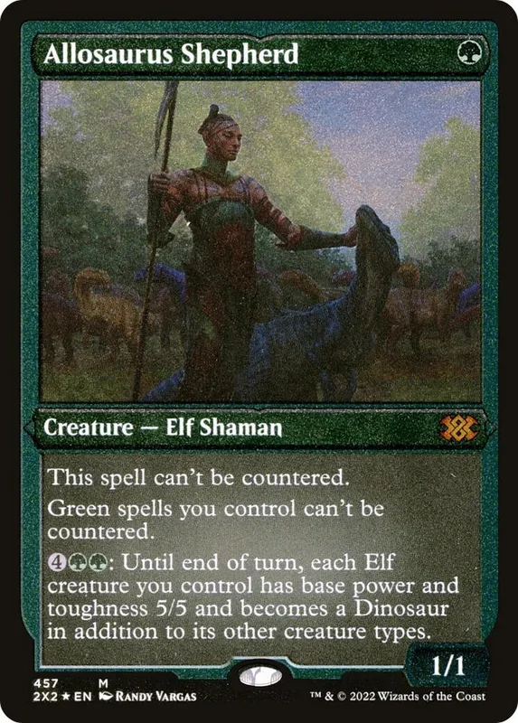 Allosaurus Shepherd (Foil Etched) (457) (2X2)