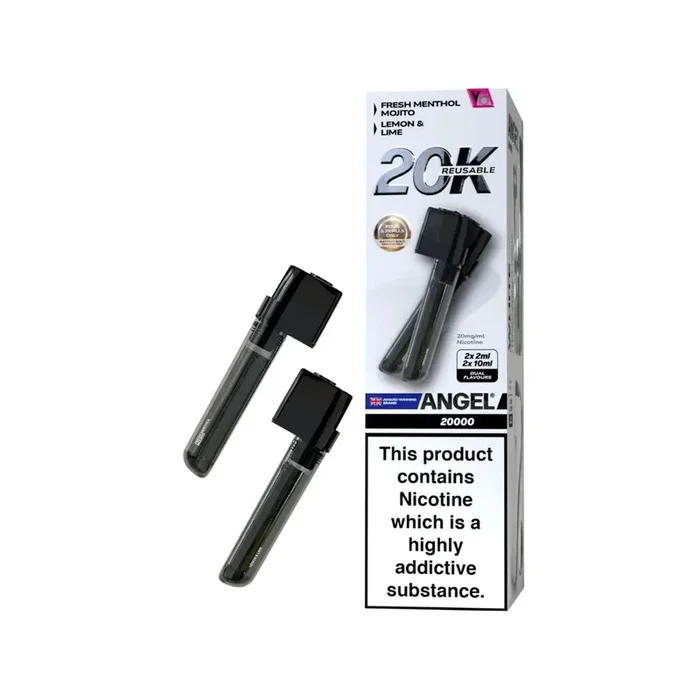 Angel Bar 20K White Edition Refill Pods