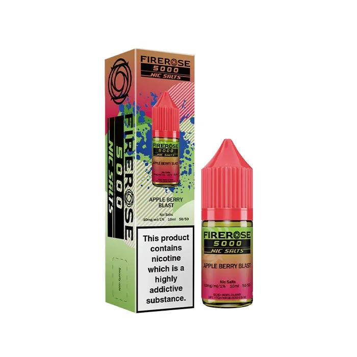 Apple Berry Blast Nic Salt E-Liquid by Firerose 5000