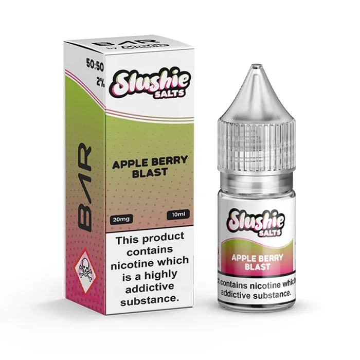 Apple Berry Blast Nic Salt E-Liquid by Slushie Salts BAR