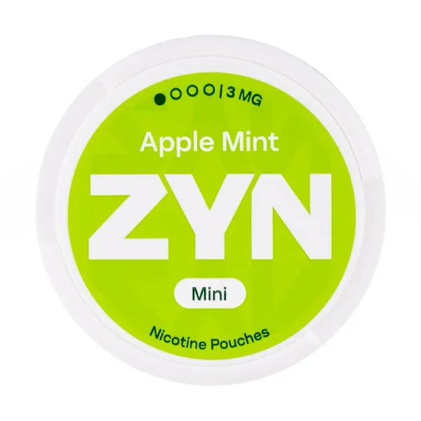 Apple Mint Mini Low Nicotine Pouches by Zyn