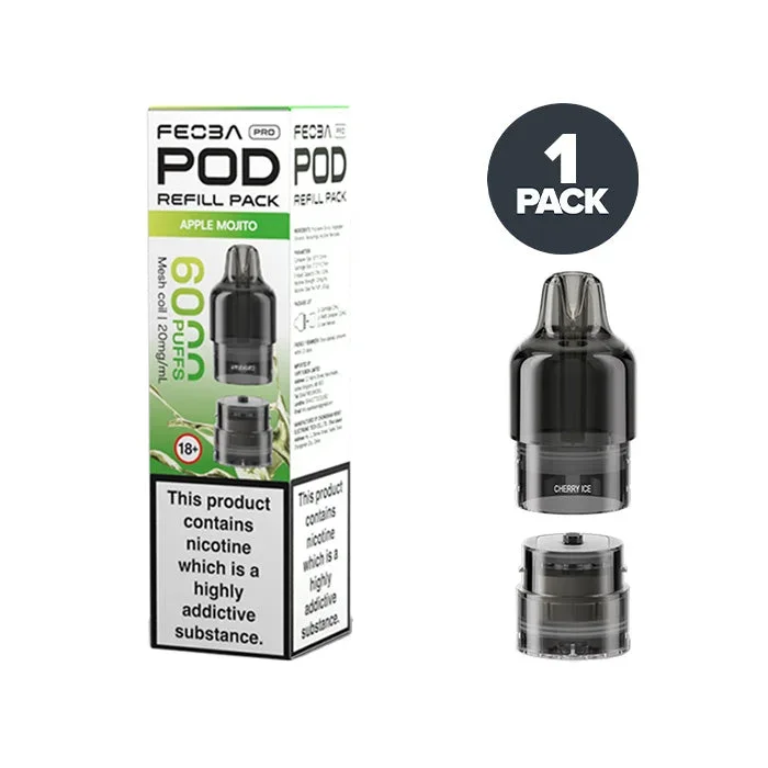 Apple Mojito Feoba Pro 6000 Prefilled Pods