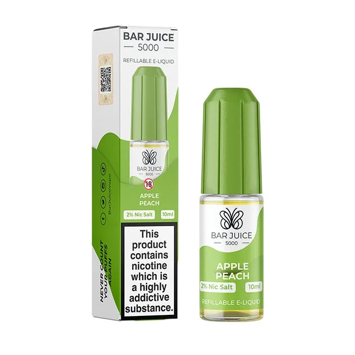 Apple Peach Nicotine Salt by Bar Juice 5000