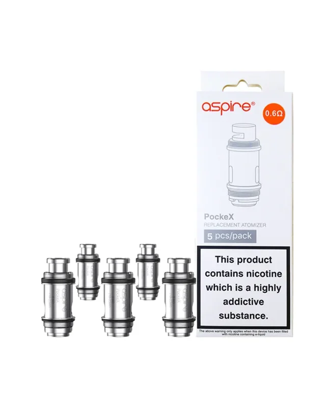 Aspire PockeX Coils (Pack of 5)