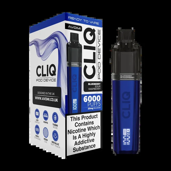 Avomi Cliq 6000 Puff Vape Kit