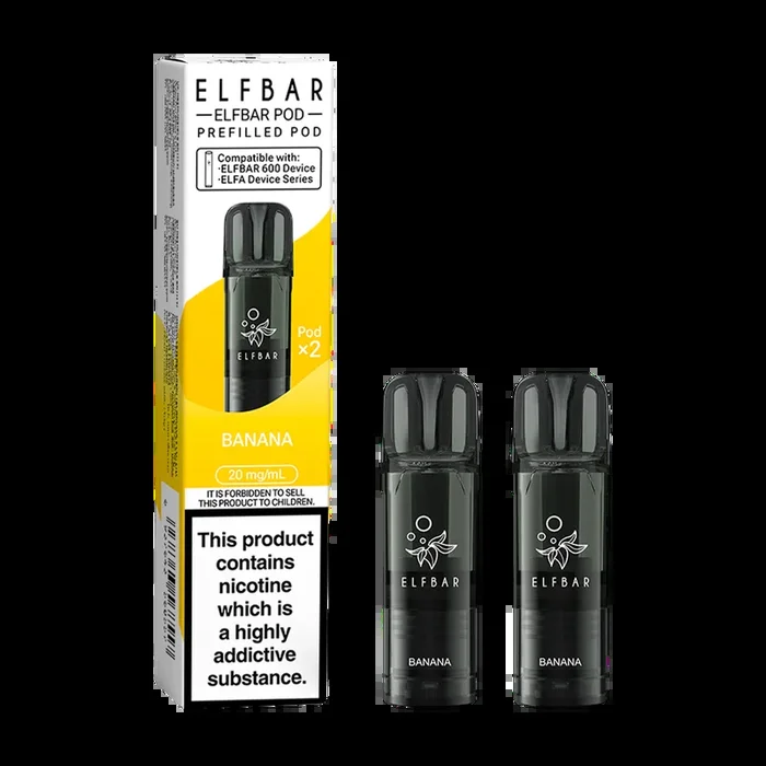 Banana Elfbar 600 Pods