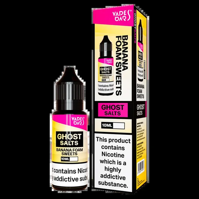 Banana Foam Sweets Ghost Salts by Vapes Bars 10ml