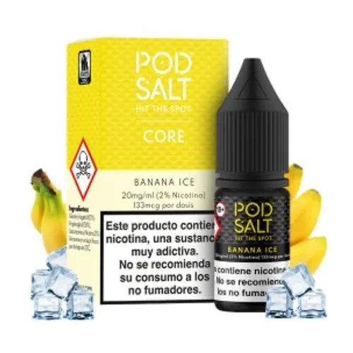 Banana Ice 10ml (Nicotine Salts) (Pod Salt Core)