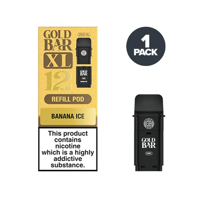 Banana Ice Gold Bar XL Prefilled Pod