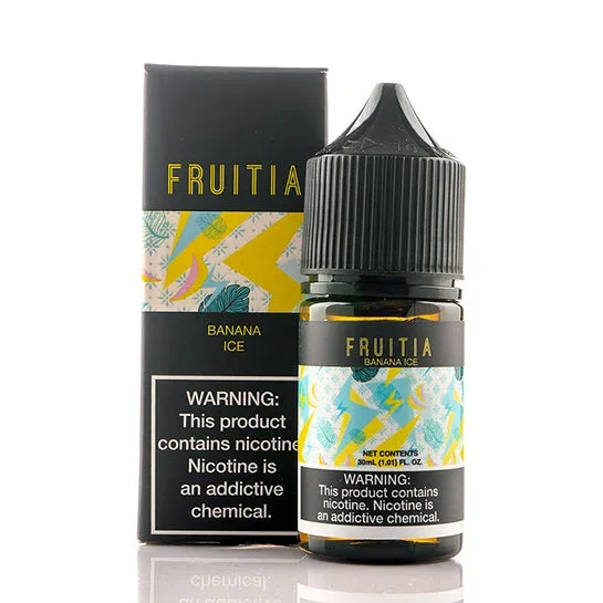 Banana Ice Salt – Fruitia E-Juice
