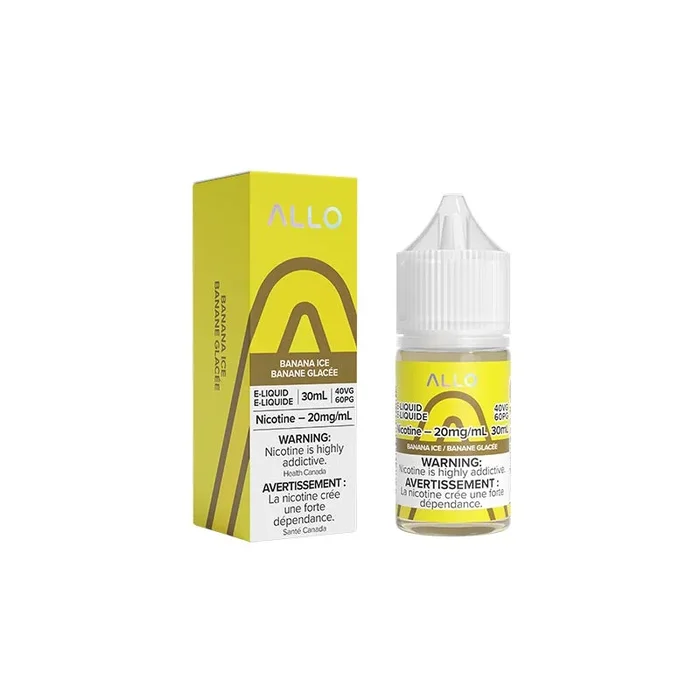 Banana Ice Salt by Allo E-Liquid