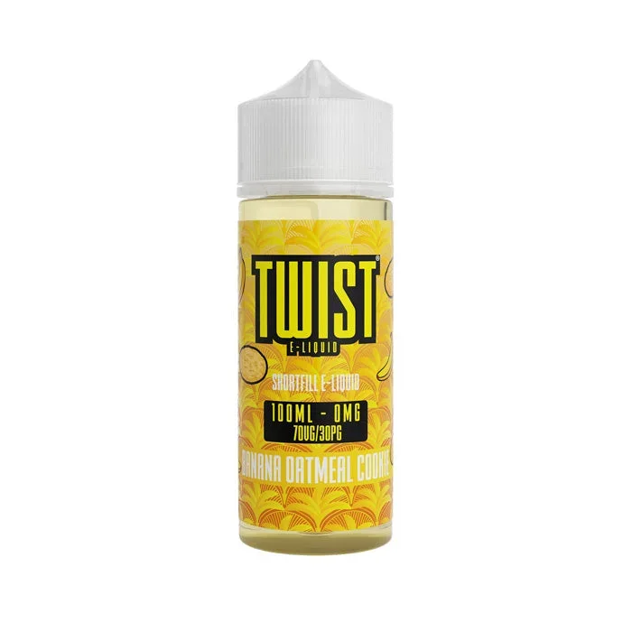 Banana Oatmeal Cookie 100ml Shortfill E-Liquid by Twist