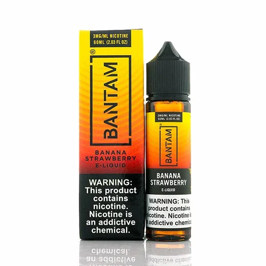 Banana Strawberry – Bantam E-Juice (60 ml)