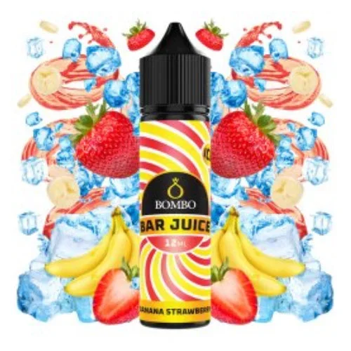 Banana Strawberry Ice 12ml (Longfill) (Bombo Bar Juice)