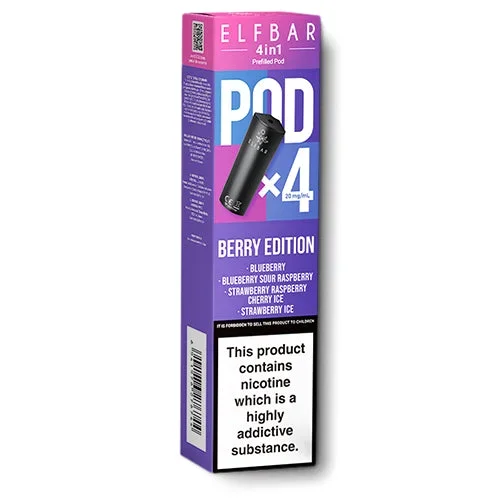 Berry Edition Elf Bar 4in1 Pods