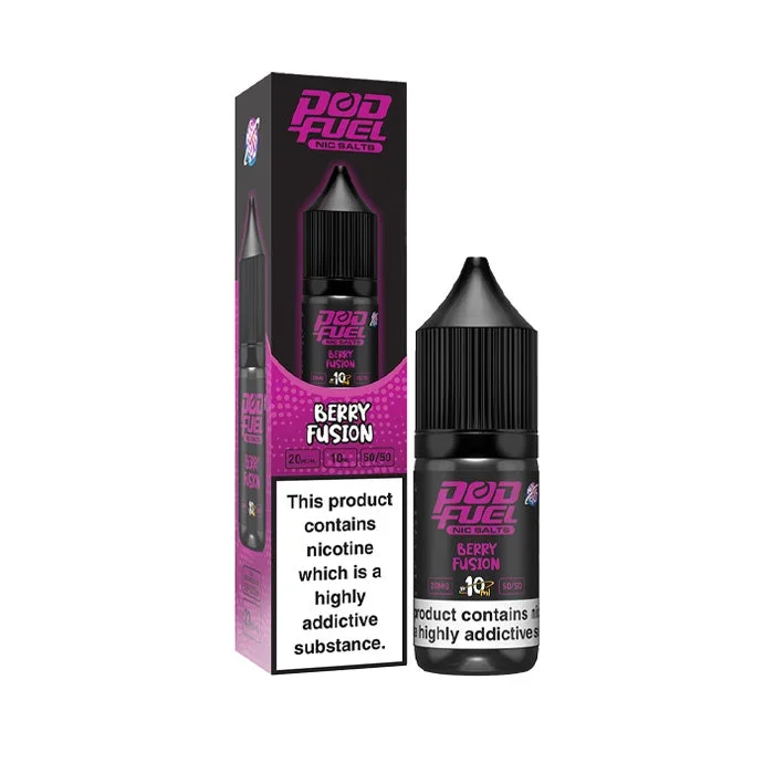 Berry Fusion 10ml Nic Salt E-Liquid by Pod Fuel
