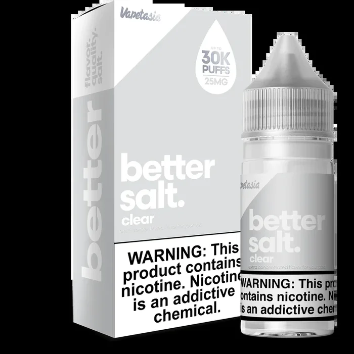 better salt clear eJuice