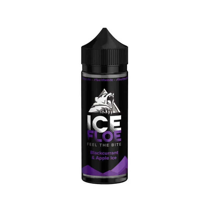 Blackcurrant & Apple Ice 100ml Shortfill E-Liquid by Ice Floe