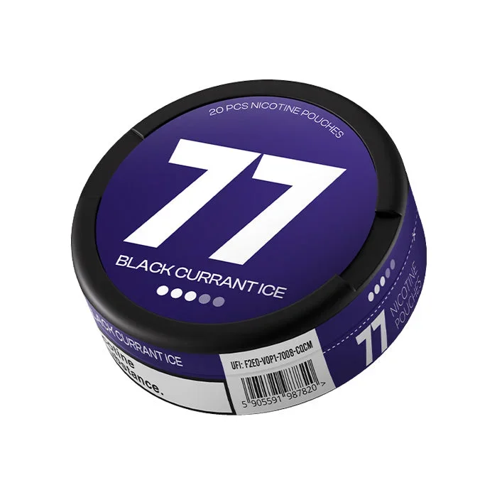 Blackcurrant Ice 77 Nicotine Pouches