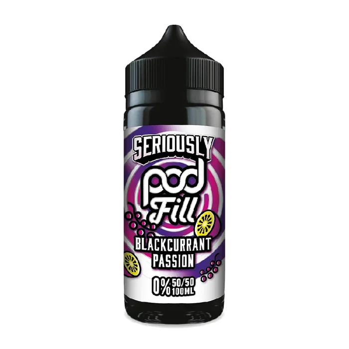 Blackcurrant Passion Seriously Pod Fill 100ml by Doozy