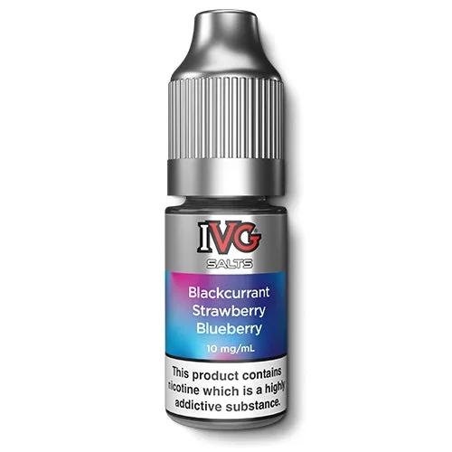 Blackcurrant Strawberry Blueberry by IVG Salts