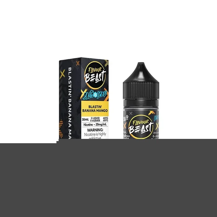 Blastin’ Banana Mango Iced Salt by Flavour Beast E-Liquid (AB)