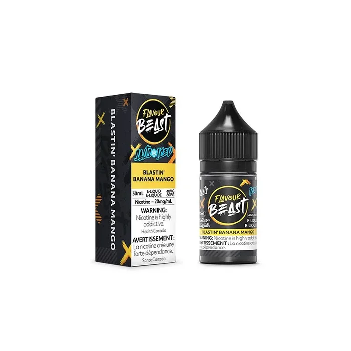 Blastin’ Banana Mango Iced Salt by Flavour Beast E-Liquid