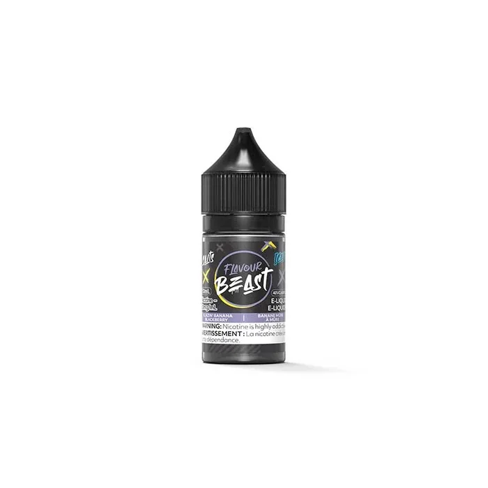Blazin’ Banana Blackberry Iced Salt by Flavour Beast E-Liquid (ON)