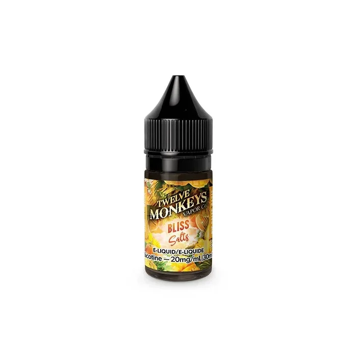 Bliss Nic Salts by Twelve Monkeys E-Juice