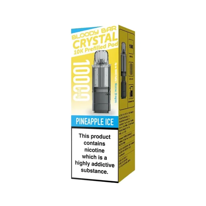 Bloody Bar Crystal 10K Pineapple Ice Refill Pods