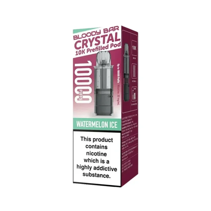 Bloody Bar Crystal 10K Watermelon Ice Refill Pods