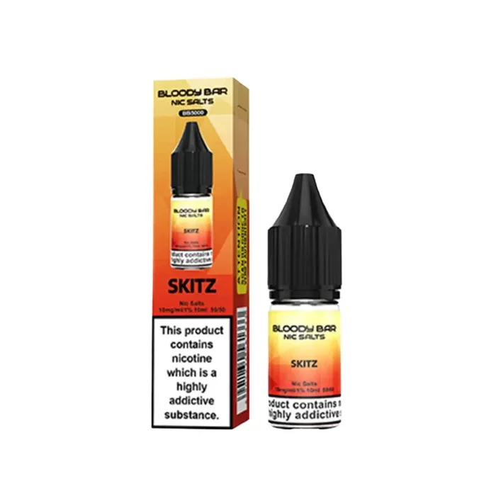 Bloody Bar Skitz 10ml Nic Salt E-liquid