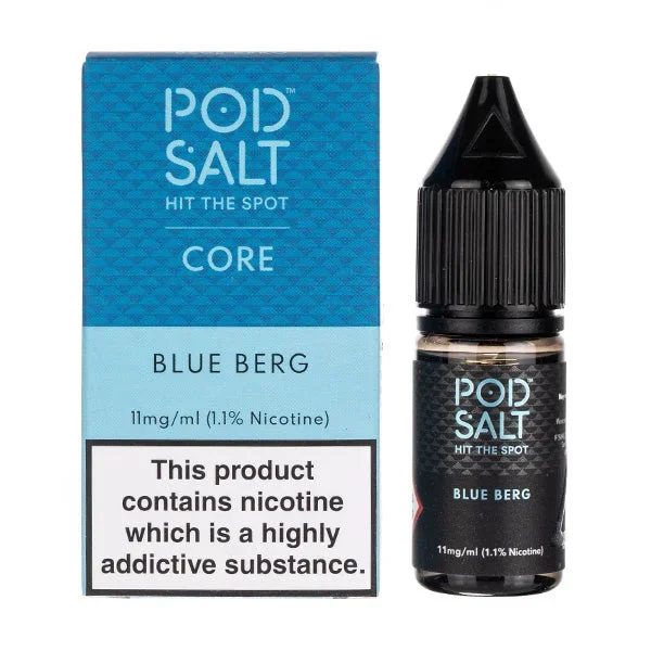 Blue Berg Nic Salt E-Liquid by Pod Salt Core